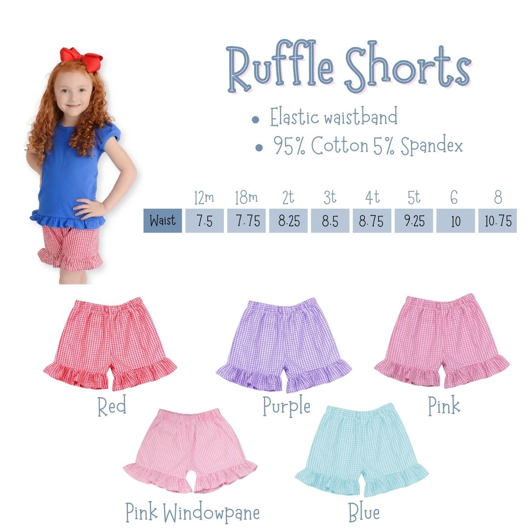 Ruffle Shorts