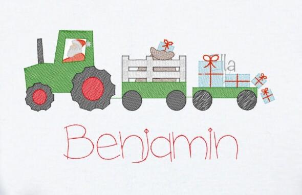 Santa Tractor