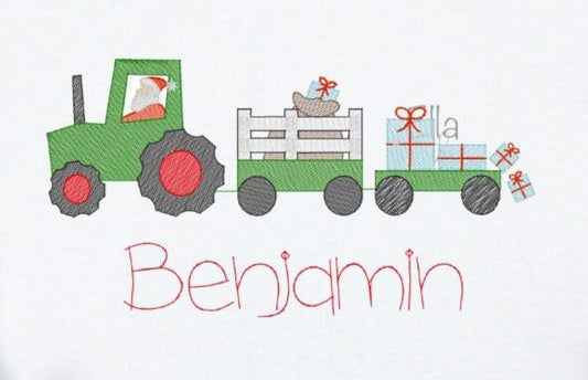 Santa Tractor