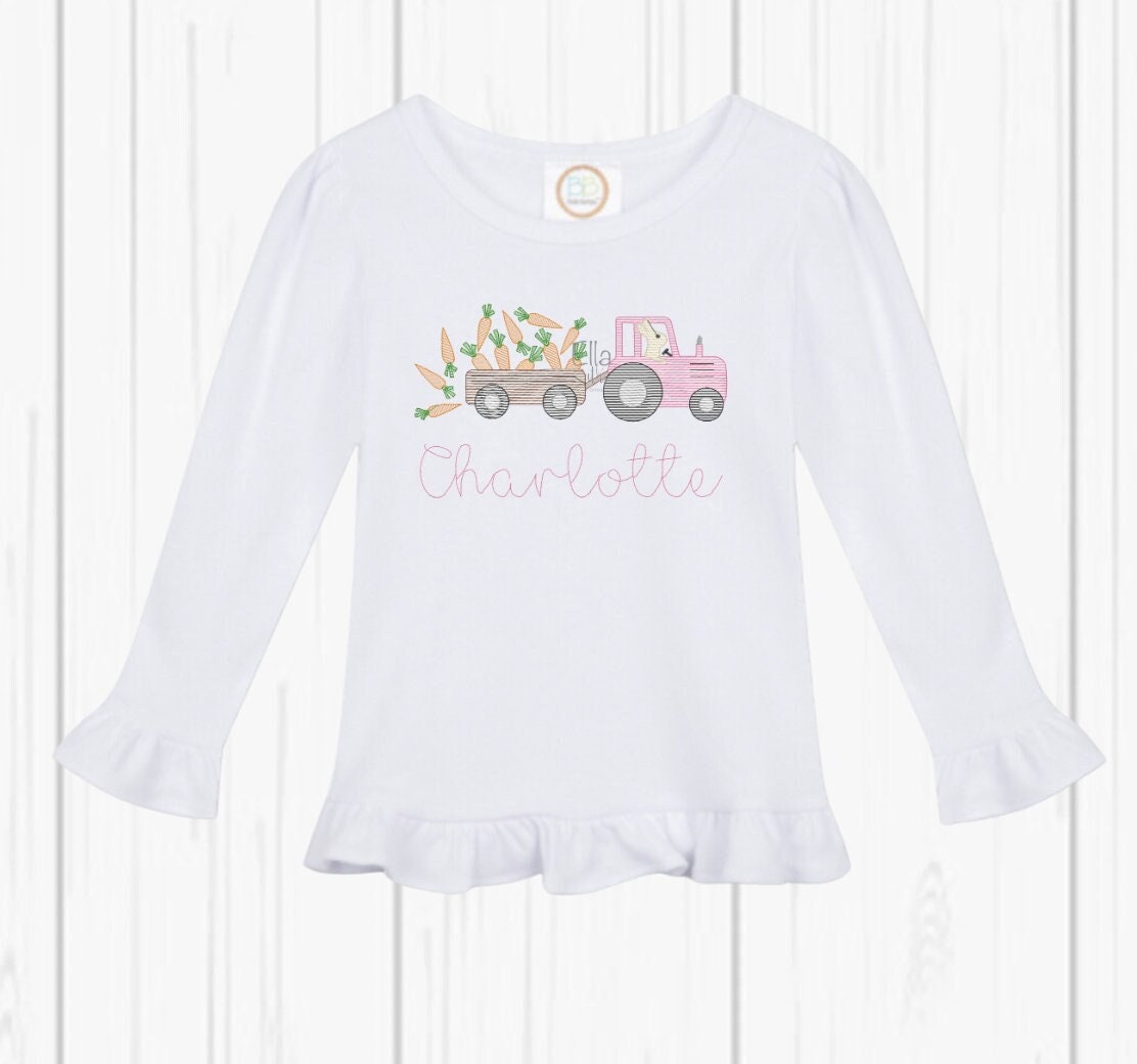 Pink Easter Tractor