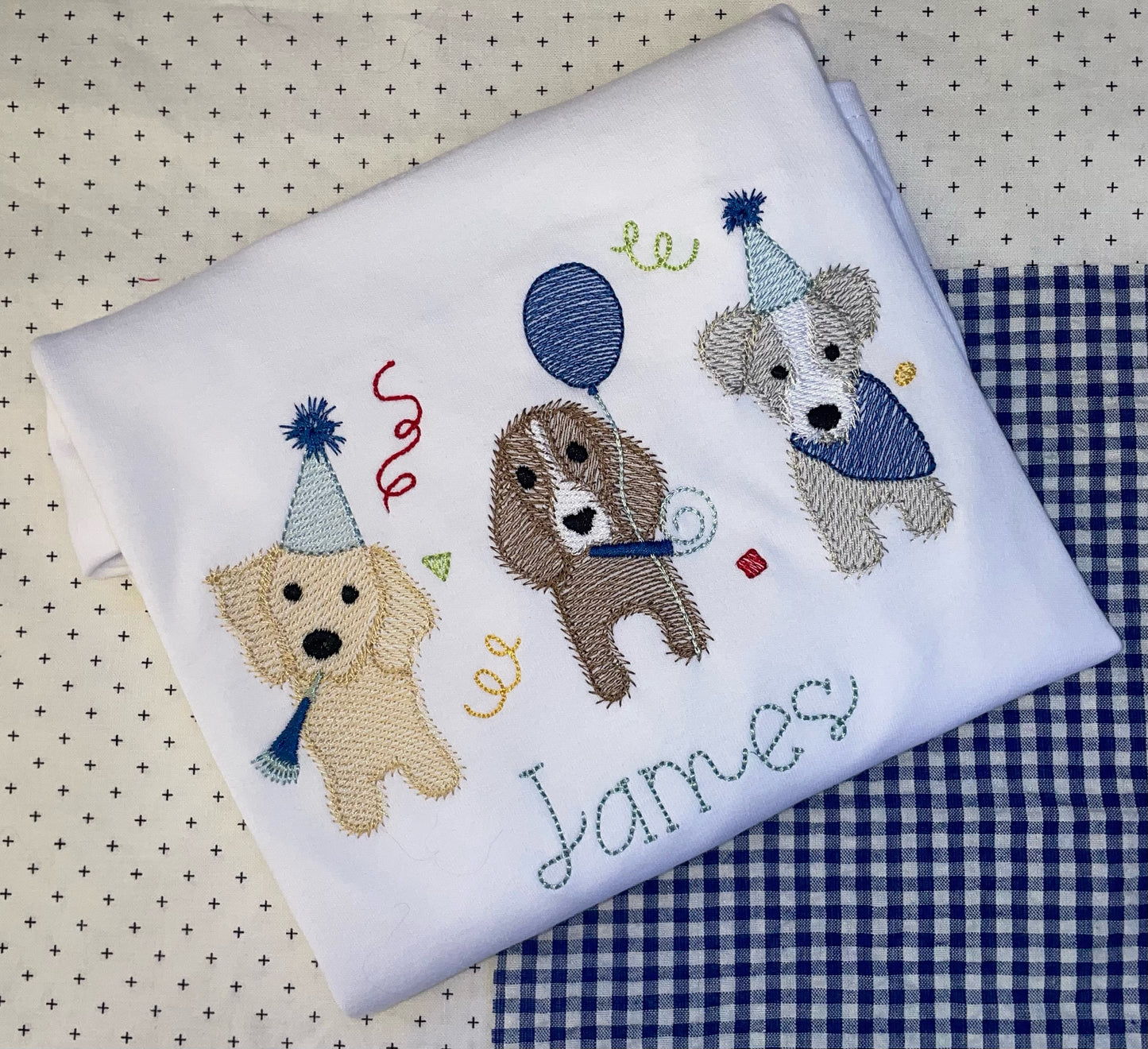 Party Dogs Blue