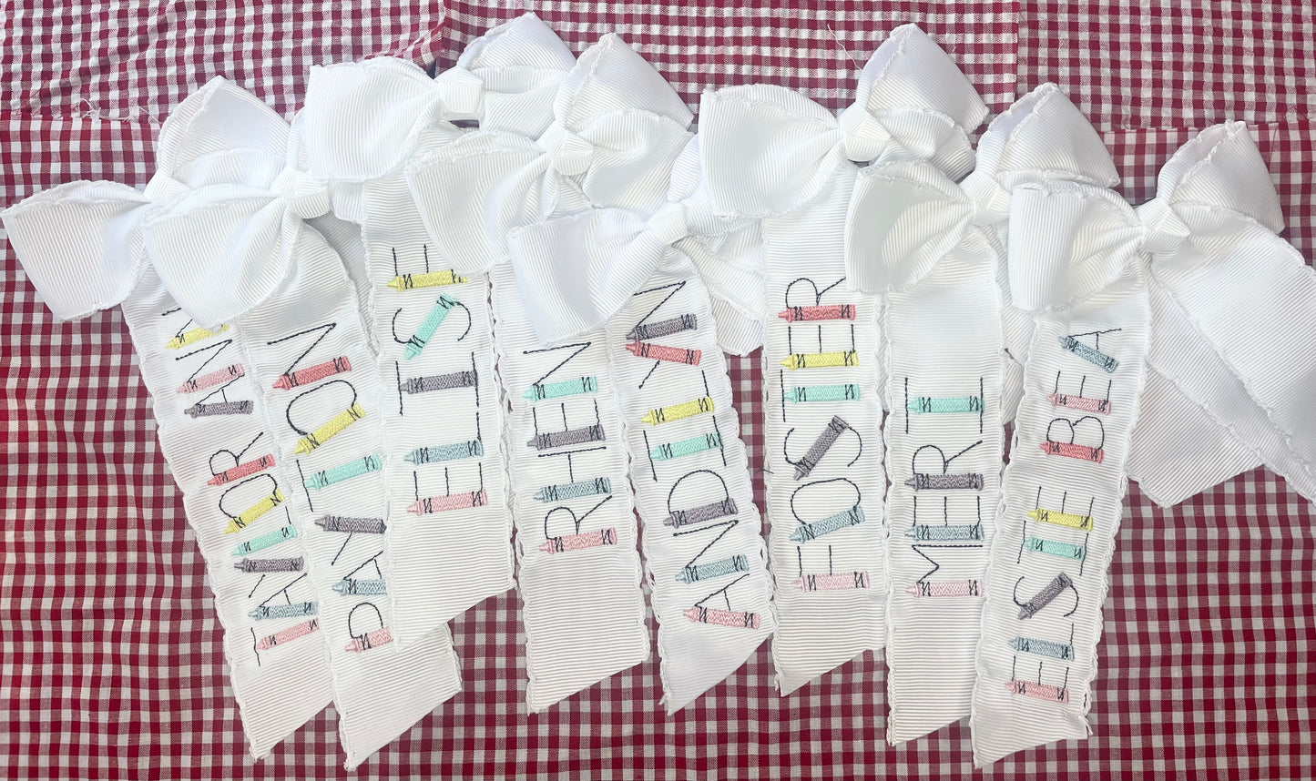 Crayon Bow