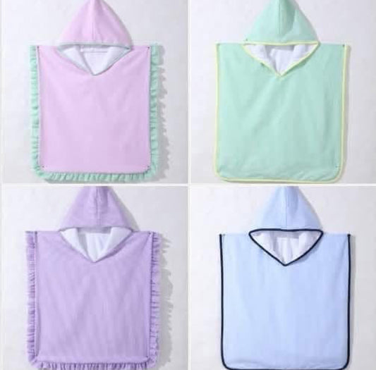 PRE ORDER poncho beach towels