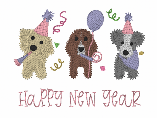 Party Dogs Pink