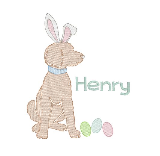 Easter Pup