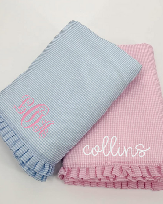 Ruffle Beach Towels